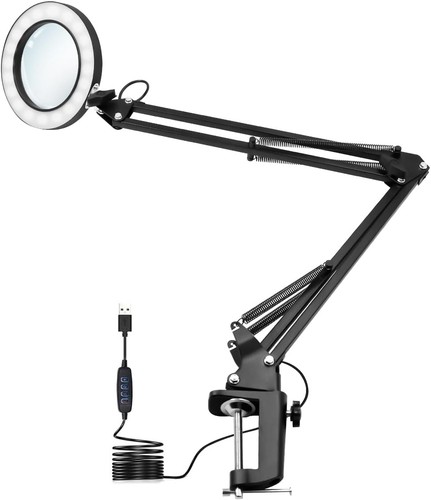 Led magnifying lamp - led, lamp,adjustable