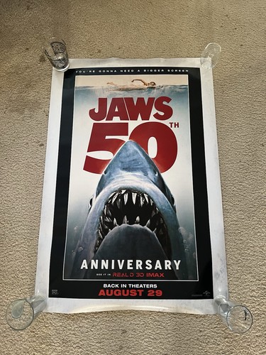 Jaws original movie poster - ds,