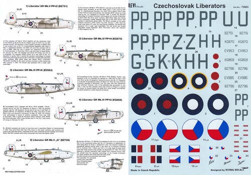Revi decals 24d j - revi, b-24d/j