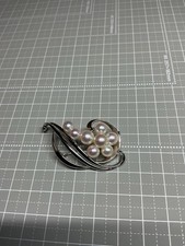 vintage Mikimoto silver and