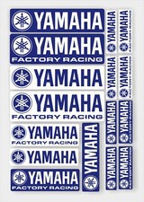 16x Yamaha Racing stickers