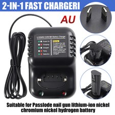 Battery Charger Replacement Fast Charging For Paslode Li-ion Ni-CD Ni-MH Battery