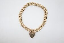 Solid 9ct Heavy Gold Bracelet