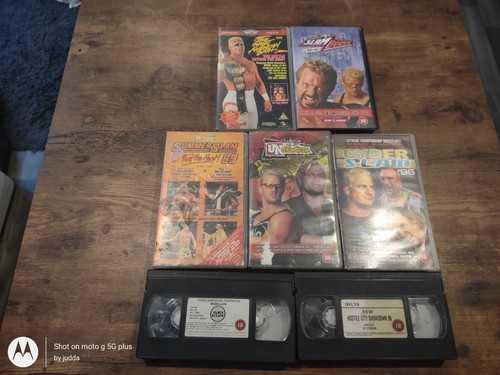 Wcw ecw and wwe vhs - ecw,