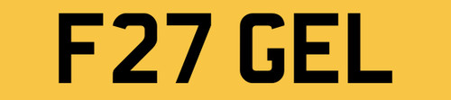 Slim digit old private car - slim,