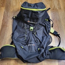 Montane Grand Tour 55 Hiking Rucksack Backpack Festivals Travel Workwear Black 