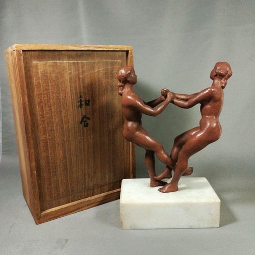 Bronze statue figurine - bronze,