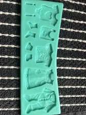 BABY CLOTHES SILICONE MOULD/MOLD- DECORATING-ICING-BABYGROW/SHOWER-WASHING LINE