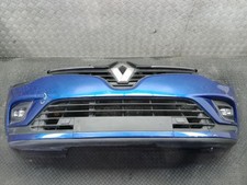 RENAULT CLIO BUMPER FRONT BLUE IRON RQH DYNAMIQUE MK4 2016 - 2020
