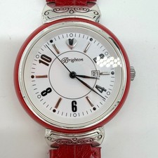 Brighton Dalton Red Leather