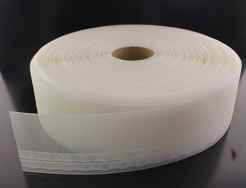 Curtain wave heading tape 76mm - wave,