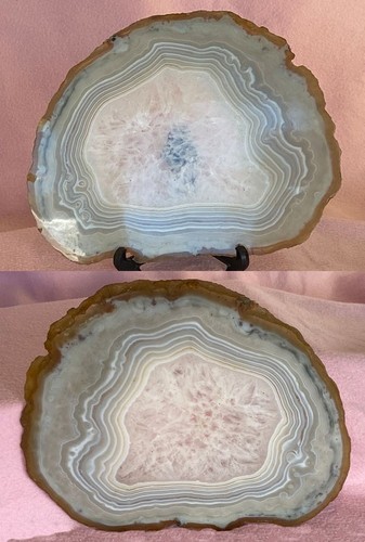 Large slice geode quartz - a, of