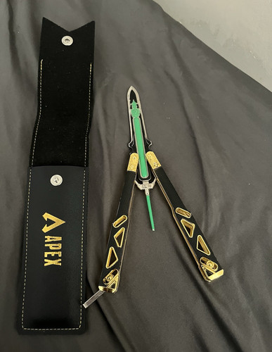 Apex black knife pouch - black,