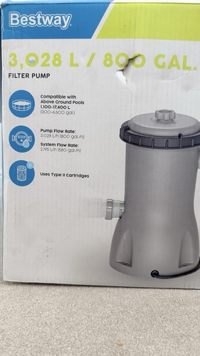 Bestway 800gal filter pump - bestway,