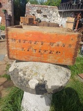 Vintage Barn Found Wooden Beer