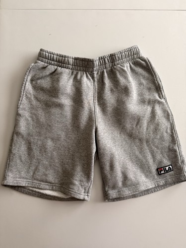 Fila cotton shorts grey - cotton,
