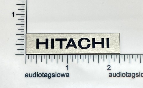 Hitachi badge logo custom made - hitachi,