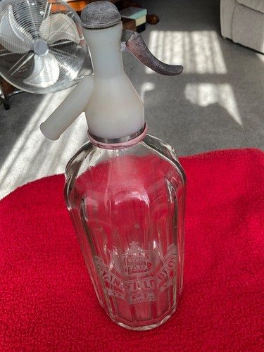 Vintage acid etched soda - acid,