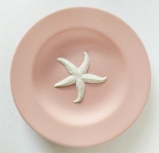 Wedgwood Jasperware Pink Starfish Pin Dish - 4 1/4 Inch