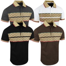 Polo Shirt Sport Stripe Chest