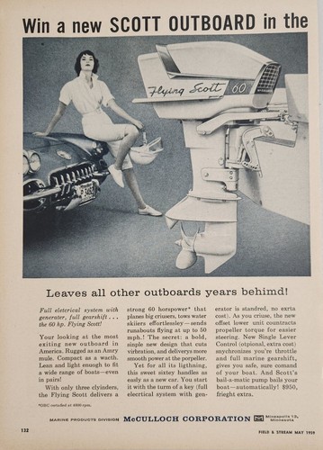 1959 print flying - 1959, scott