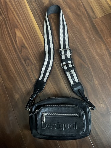 Desigual black tote - black, bag