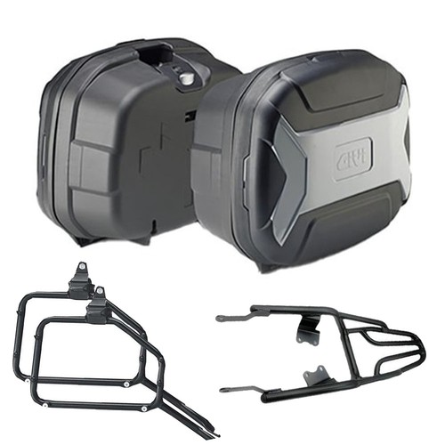 Givi trk35bn black - black, side