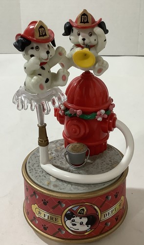 Enesco music box dalmatian - enesco,