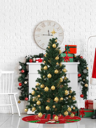 90cm christmas tree skirt - 90cm,