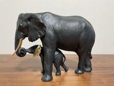 Lladro Elephant Bold Black