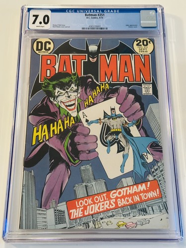 Batman 251 cgc - #251, 7.0