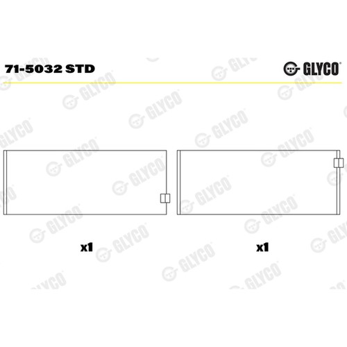 Conrod bearing fits mercedes - fits:,