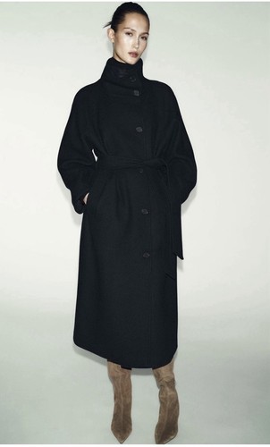 Zara long coat with - zara,