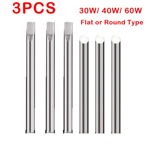 3pcs flat soldering iron - soldering,