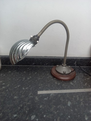 Vintage chrome metal - chrome, clam