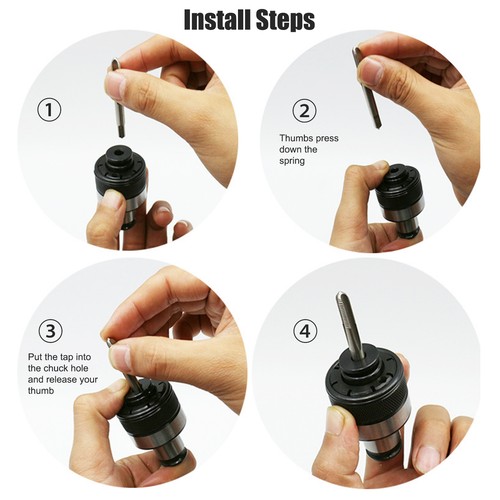 Quick change tapping - tapping, chuck