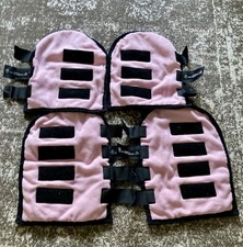 Horse Leg Wraps Pink Stable Wraps Travel Boots Drying  Medium