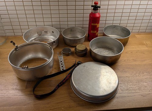 Trangia stove with fuel - with, store