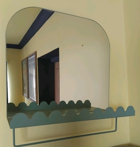 Dunelm mint green metal - mint, wall