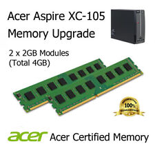 4GB Kit (2 x 2GB) DDR3 Memory Upgrade for Acer Aspire XC-105 Desktop PC3-10600U 