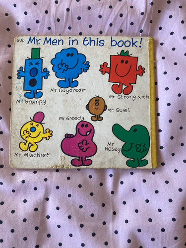 Vintage men board book - men, by