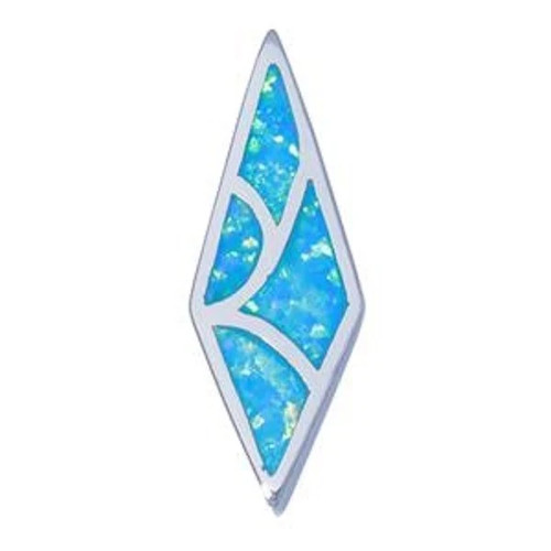 Gorgeous bluefire opal silver - opal,