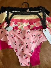 Marilyn Monroe Intimates set of 7 silky thong  panties Sz XL women’s NWT$54