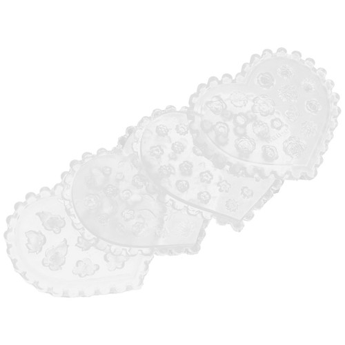 4pcs reusable silicone - silicone, polymer