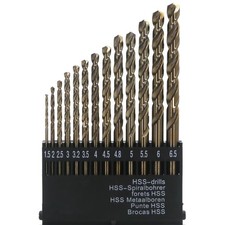 Metric Cobalt Drill Bits Set