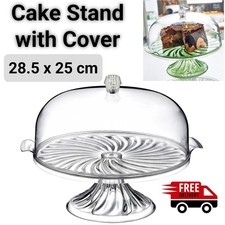 Plastic Crystal Cake Stand
