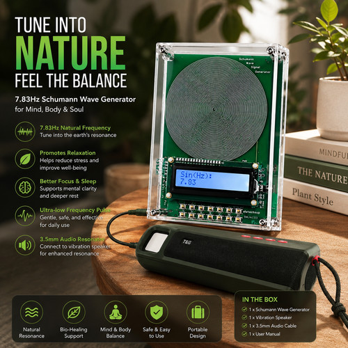 Portable 83hz schumann - 7.83hz,