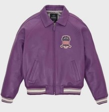 Handmade Cowhide Purple