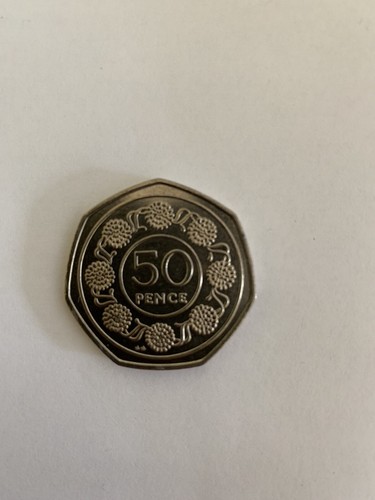 1988 gibraltar 50p unc - 50p,