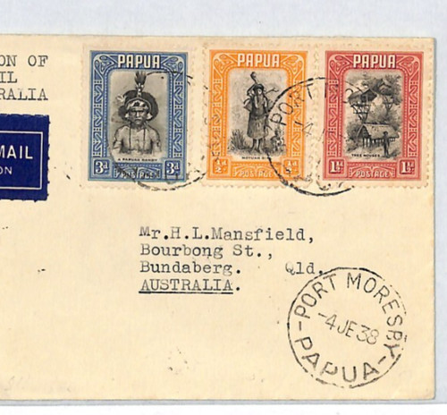 Papua air mail - papua,